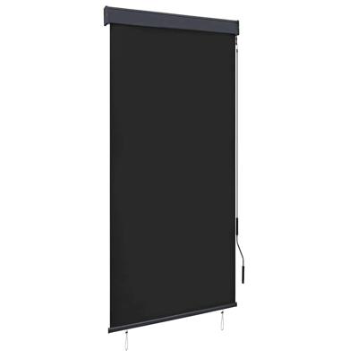 Rolgordijn voor buiten 100x250 cm antraciet