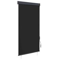 VidaXL Rolgordijn voor buiten 100x250 cm antraciet - thumbnail