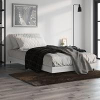 Bedframe bewerkt hout grijs sonoma eikenkleurig 90x200 cm - thumbnail