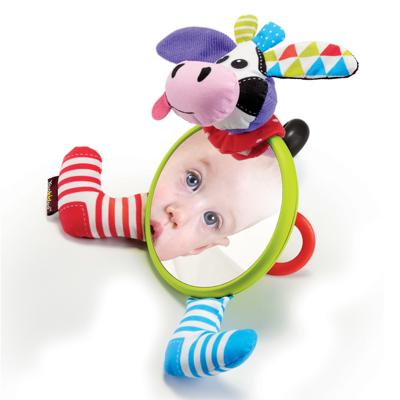 Yookidoo kinderwagenhanger koe met spiegel 12 cm