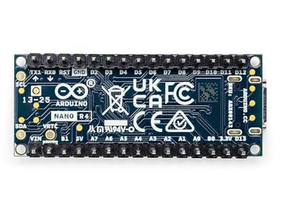 Arduino ABX00143 Board Nano R4 with Headers Nano