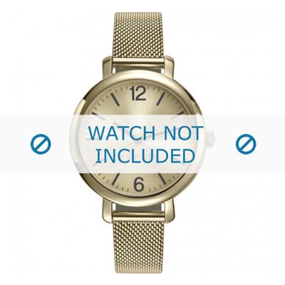 Esprit horlogeband ES906722002 Staal Goud 12mm