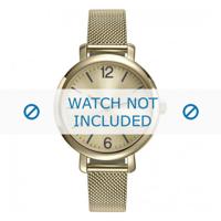 Esprit horlogeband ES906722002 Staal Goud 12mm - thumbnail
