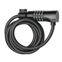 AXA Resolute C8-180 Kabelslot Combinatie - Zwart - thumbnail