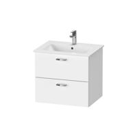 Duravit XBase wastafelonderkast 60x47,5 cm met 2 laden voor ME by Starck wastafel, matwit - thumbnail
