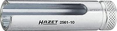 HAZET Turbolader dopsleutel 2561-10 · 1/4 inch (6,3 mm) vierkant hol · Buitentwaalfkant profiel · SW 10 mm HAZET Turbolader dopsleutel 2561-10 · 1/4 inch (6,3 mm) vierkant hol · Buitentwaalfkant profiel · SW 10 mm