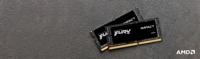 Kingston FURY Impact Werkgeheugenset voor laptop DDR4 16 GB 2 x 8 GB Non-ECC 3200 MHz 260-pins SO-DIMM CL20 KF432S20IBK2/16 - thumbnail