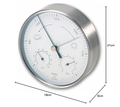 TFA Dostmann Analoge Wetterstation für innen und außen 20.2027.60 Analoog weerstation TFA Dostmann Analoge Wetterstation für innen und außen 20.2027.60 Analoog weerstation
