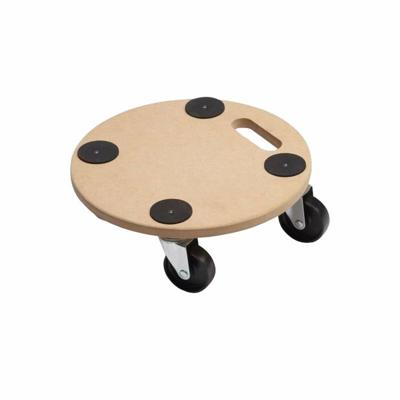 Meister Werkzeuge 0821350 Transportroller Hout Laadvermogen (max.): 150 kg 350 mm x 350 mm x 100 mm Aantal rollers 4