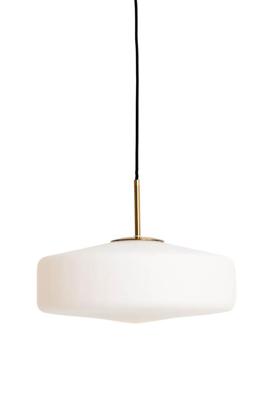 Light & Living Hanglamp 'Pleat' Glas, 40cm, kleur Mat Wit Light & Living Hanglamp 'Pleat' Glas, 40cm, kleur Mat Wit
