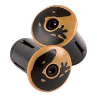 LIZARD SKINS Dsp bar tape plugs - vegas gold - thumbnail