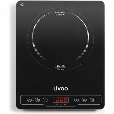 LIVOO DOC235 Enkele inductiekookplaat - 22 cm - van 60 ° tot 240 ° - Zwart LIVOO DOC235 Enkele inductiekookplaat - 22 cm - van 60 ° tot 240 ° - Zwart