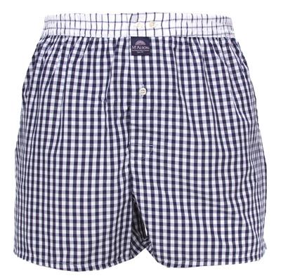 Mc Alson Boxer Checkered navy blue