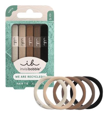 Invisibobble hair tie mocha 5st.