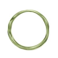 Vaessen Creative • aluminiumdraad triangle embossed 2.8mmx5m apple green - thumbnail