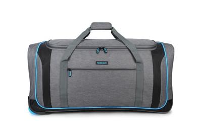 Decent Flexplus Reistas Met Wielen 78cm Grijs/Blauw Decent Flexplus Reistas Met Wielen 78cm Grijs/Blauw