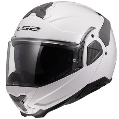 LS2 opklaphelm "ff910 advant ii solid". helmet ff910 advant ii solid xl white