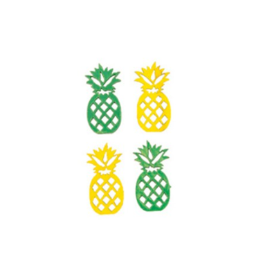 Tafelconfetti Ananas Hout (18st)