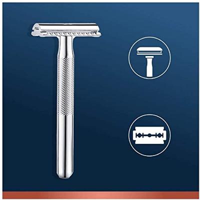 Gillette King C. Gillette Double Edge Safety Razor Navulling Scheermesjes 10 stuks