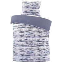 Dekbedovertrek Tarik - wit/blauw - 140x200/220 cm - thumbnail
