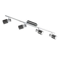 Eglo Spots GU10Davida 4-lichts nikkel zwart - 30835 - thumbnail