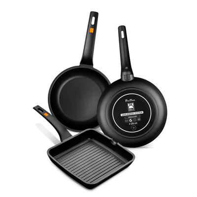 Stoofpan BRA Sartén Efficient Ø 26 cm Zwart Aluminium