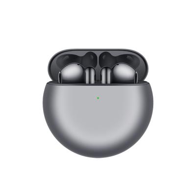 Huawei Freebuds 4 | Wireless Noise Cancelation Ear Buds | Bluetooth Headphone | Silver Color