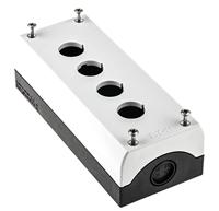 Eaton M22-I4 Opbouwbehuizing 4 inbouwplaatsen, Voor bodembevestiging (Ø x h) 22 mm x 80 mm Antraciet 1 stuk(s) - thumbnail