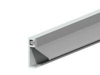Ellen inbouw tochtprofiel - AIB 3N XL - 3000 mm - aluminium - thumbnail
