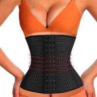 13-Buckle buikriem uitholling uit sterke taille vormgeving vorm geven maag gordel dames postpartum Corset Gordel (zwart) - thumbnail