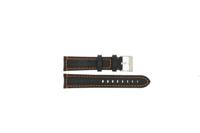 Horlogeband Universeel 394.01.12 Leder Zwart 20mm - thumbnail