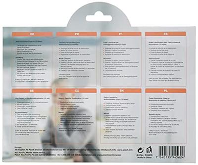Peach Shredder Service Kit Oliepapier PS100-00 waspapier