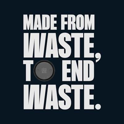 Circular&Co. Koffiebeker - circular cup - zwart - 227 ml