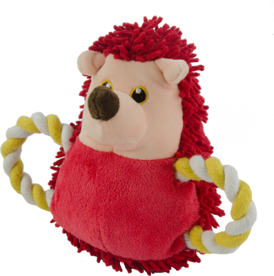 Fuzzle Hedgie Pull Me Red Fuzzle Hedgie Pull Me Red