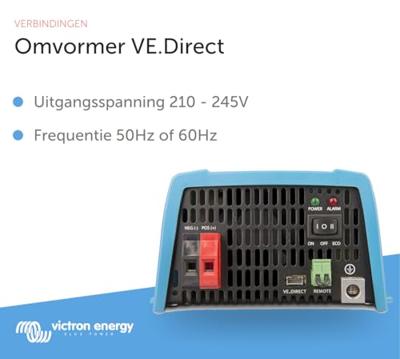 VICTRON Omvormer Phoenix VE Direct 12/250 230V Schuko - thumbnail