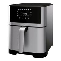 Profi Cook PC-FR 1269 H Airfryer 8 l 1800 W RVS, Zwart - thumbnail