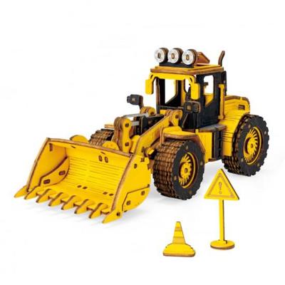 Robotime Front-end loader houten bouwpakket Robotime Front-end loader houten bouwpakket