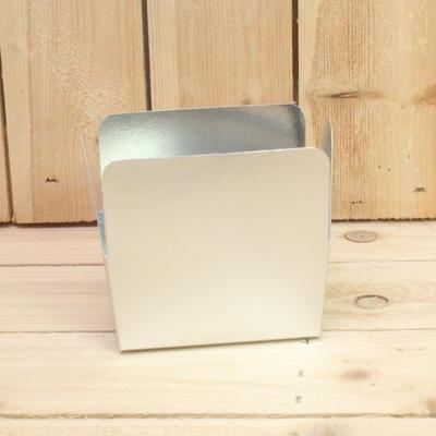 Bonbon doosjes - Chocolade doosje - Zilver mat HOOG - 48 stuks