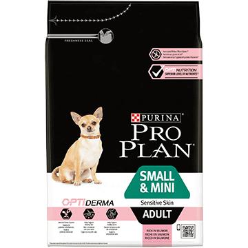 Pro Plan Small & Mini Adult Sensitive Skin met zalm hondenvoer 3 kg