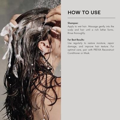 Previa Natural Haircare Reconstruct Filler Shampoo 250ml