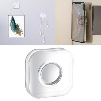 Vierkante vorm multifunctionele draagbare sterke adsorptie nano Traceless sticker kabelklem opslag haak mobiele telefoon houder beugel Vierkante vorm multifunctionele draagbare sterke adsorptie nano Traceless sticker kabelklem opslag haak mobiele telefoon houder beugel