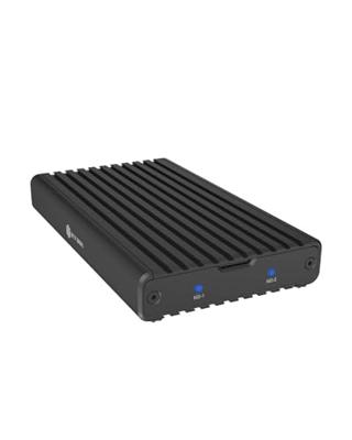 ICY BOX IB-2817M-C32 SDD-behuizing Zwart M.2 ICY BOX IB-2817M-C32 SDD-behuizing Zwart M.2