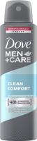 Dove Dove Men+Care Deodorant Clean Comfort - 250 ml - thumbnail