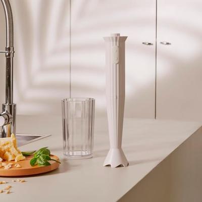Alessi Plissé staafmixer - wit - basis Alessi Plissé staafmixer - wit - basis