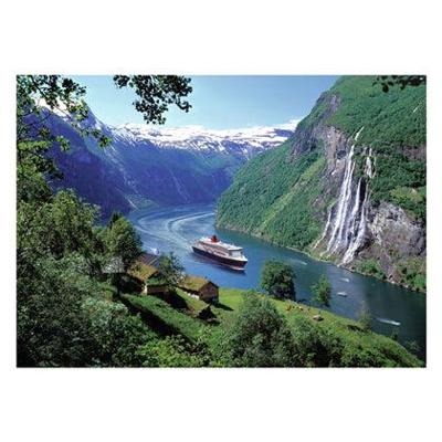 Ravensburger puzzel Noors fjord - 1000 stukjes