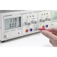 VOLTCRAFT MSB-100 Meetsnoer 4mm-stekker 4mm-stekker 1.00 m Rood 1 stuk(s) - thumbnail