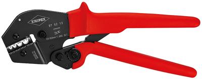 Knipex 97 52 13 Krimptang Ongeïsoleerde buiskabelschoenen, Ongeïsoleerde knelkabelschoenen, Ongeïsoleerde knelverbinders, Ongeïsoleerde persverbinders,