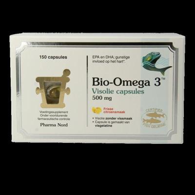 Pharma Nord Bio-Omega 3 Visolie 500mg Capsules