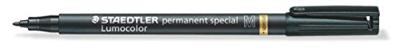 Staedtler Lumocolor permanent special M 319 M-9 Permanent marker Zwart Watervast: Ja Staedtler Lumocolor permanent special M 319 M-9 Permanent marker Zwart Watervast: Ja