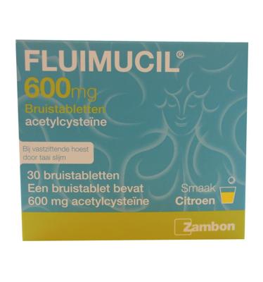 Fluimucil 600mg Bruistablet 30st